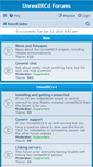 Mobile Screenshot of forums.unrealircd.org